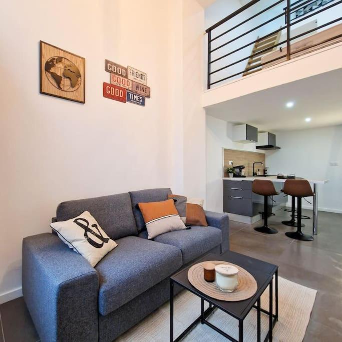 L'Atelier B Magnifique Loft Avec Terrasse Privee Apartment Saint-Etienne  Exterior photo